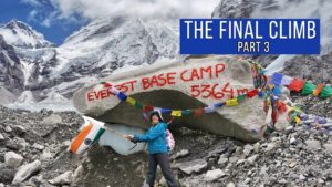 Read more about the article Everest Base Camp, Nepal | The final climb to EBC! | Tanya Khanijow