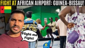 Read more about the article Fight b/w Passengers & Airport Staff in Africa: Bissau to Dakar! 🇬🇼🇸🇳