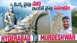 Read more about the article Hyderabad to Murdeshwar | Udupi Sri Krishna Temple | Maravanthe Beach | Telugu Traveller