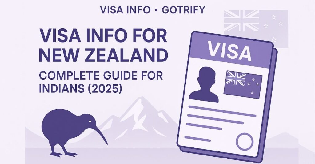 New Zealand Visa Guide for Indians (2025): Everything You Need to Know!