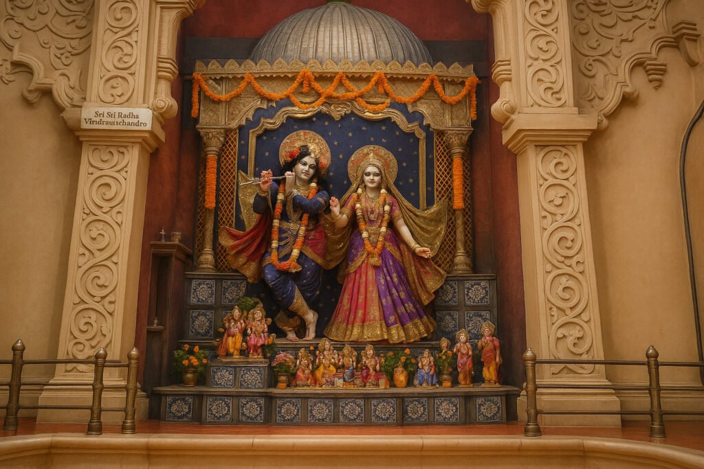 Radha Vrindavan Chandra Mandir - Gotrify -  Akshaya Patra Temple