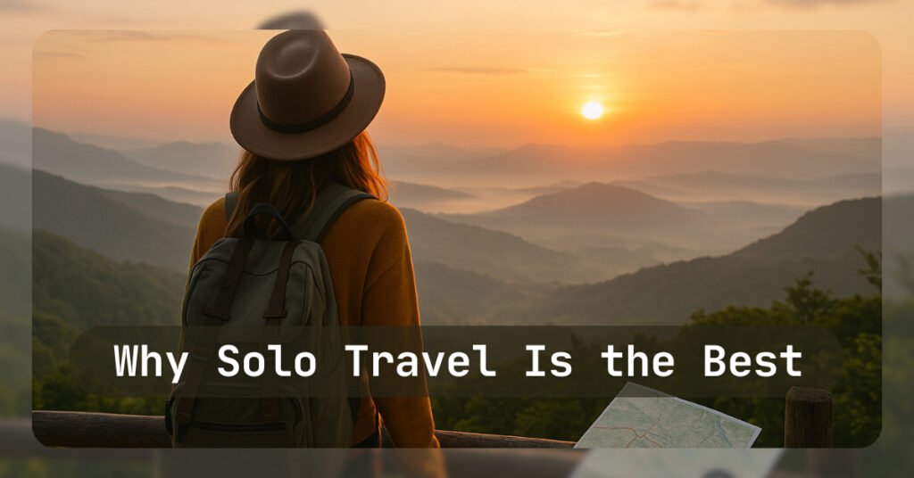 why solo travel is the best