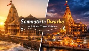 Read more about the article Ultimate Somnath Temple to Dwarka Distance Guide– Best Routes, Time & Travel Tips